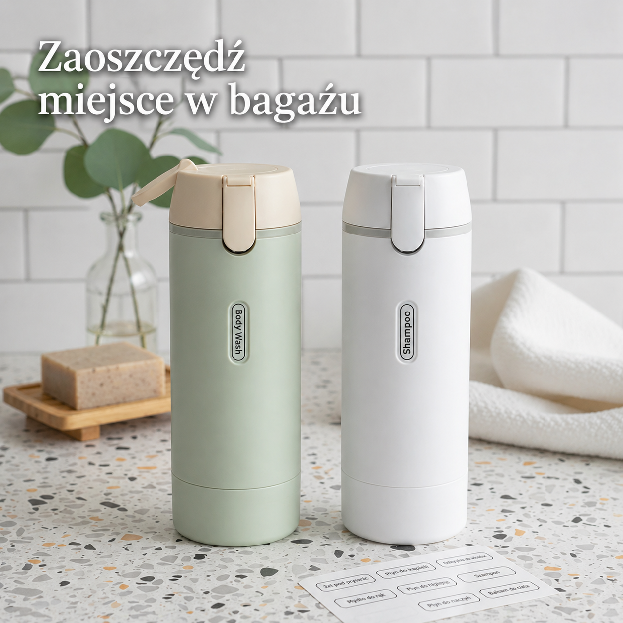 Organizer podróżny 4w1 na kosmetyki