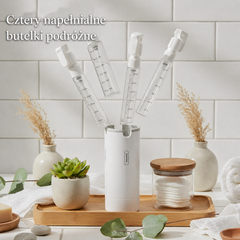 Organizer podróżny 4w1 na kosmetyki